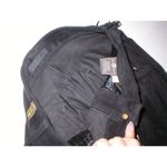 7 For All Mankind New Womens 24 Black Jeans Pants USA Sueded Skinny Soft NWT Photo 7