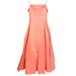 City Triangles  Coral Pink Gown Dress Size 13 Spaghetti Straps Embellished Photo 4