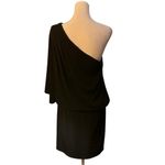 Jessica Simpson One Shoulder Black Dress Woman’s Size Large Photo 3