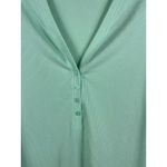Athleta  Uptempo Ribbed Henley Top Mint Green Long Sleeve Stretch Women’s 3X Photo 3
