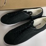 Madewell NEW Sidewalk Low Top Canvas Sneaker Black 8.5 Cloudlift Photo 4