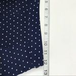 Forever 21 🎈 Navy Polka Dot Mini Flowy Skirt Size S Photo 6