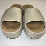 Lemon Jelly Sunny Molded Slide Platform Sandals Champagne Silver Size EU 41 (10) Photo 3