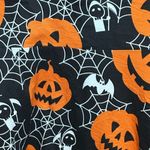 Bbonline‎ Halloween Jack O Lantern Cotton Dress Size 2XL Festive Teacher Party Orange Photo 2