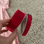 Betsey Johnson  white strawberry earrings. Photo 14