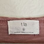 Anthropologie  T.la Tessa Ombre Bell Sleeve Tee Womens Size S Modal T-Shirt Pink Photo 4