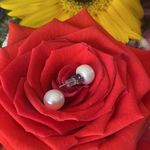 A New Day  earrings sterling silver nickel free faux pearl jewelry New Photo 6