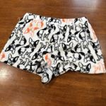 Cynthia Rowley Womens Size Small French Bulldog‎ Lounge Pajama Shorts Pink Plush Sleep Soft Photo 2