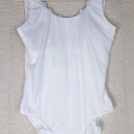 Vineyard Vines New!  Textured Scallop One‎ Piece Swim White Cap, size M Photo 0