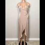 Donna Mizani  blush wrap dress. NWOT Photo 4