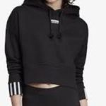 Adidas Reveal your voice cropped hoodie Photo 1