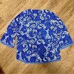 Lilly Pulitzer Florin Reversible Blouse Photo 7