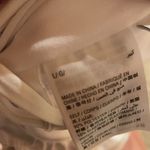 Bar III Bar lll White Smocked Plunging One-Piece Swimsuit Photo 4