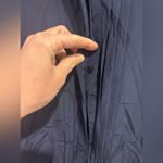 Tory Burch Navy Blue Women's Shirt Dress Button Up Collared Silk Size 2 Photo 7