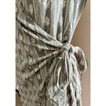 Sadie & Sage | Women's Boho Muted Tones Wrap Blouse Sleeveless Tank Top | Small Green Photo 2