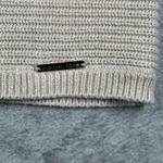 Michael Kors  Sweater Womens Beige Rib Knit Long‎ Sleeve Mock Neck Neutral Large Photo 4