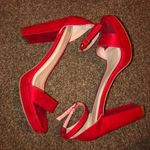 LoveMark Red Heels Size 7.5 Photo 0