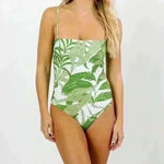 Free People Citrine Swim  LUNA ONE PIECE TROPICAL DREAMS ACACIA Bathing Suit $176 Photo 1