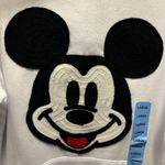 Disney  Mickey Mouse Women's Hoodie White Size Large Photo 5
