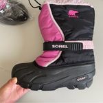 Sorel  Pink and Gray Snow Boot women’s Size‎ 6 insulated warm lined Photo 1