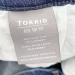 Torrid  High Rise A-line Shortie Short Vintage Stretch Dark Wash Denim Size 18 Photo 5