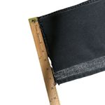 Rebecca Taylor  LA VIE Distressed Black Jeans Glitter Striped Size 25 Grunge Punk Photo 12