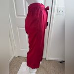 Ann Taylor Julie Red Belted Wide Leg Casual Career Dress Pants Size 6. #212 Photo 7