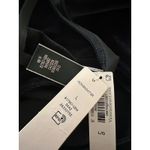 Victoria's Secret  black velvet rhinestone back cutout bodysuit Size Large NWT Photo 6