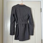 Amanda Uprichard Meritt Blazer Dress in Gray Pinstripe Size XS Photo 3