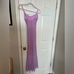 Bardot Adoni Mesh Midi Dress in Lilac Photo 6