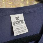 PINK - Victoria's Secret  Blue Silver Dallas Cowboys NFL Sequin Bling T Shirt XS Photo 2