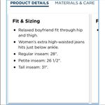 Old Navy Women’s Extra High Waisted Straight Black Jeans Photo 4