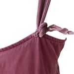 Free People  Babydoll Silk Midi Dress in Eggplant Photo 11