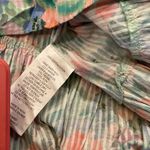 Shoshanna  Betta Floral Printed Midi Sleeveless strappy Tiered Coquette Dress 12 Photo 8