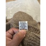 New In‎ Wool Blend Sweater Size M Brown Pullover Crewneck Size M Photo 5