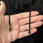 Ulla Johnson NEW Callista Silk Mini Dress Size 4 Black Long Sleeve Ruffle NWT Photo 6