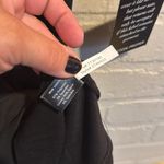 Boston Proper  dress asymmetrical Shoulder Black 3/4 length sleeve NEW XS Photo 2