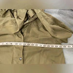 Love Tree Tilly’s High Collar Hooded Olive Green Full Zip Windbreaker Size M Photo 7
