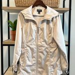 Jones New York  Spring Light-Weight Polka Dot Jacket w/Hood, M Photo 0