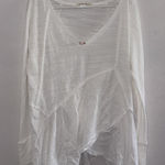 We The Free White Long Sleeve Tunic Blouse Photo 0