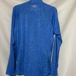 Under Armour NWT WO XL 1/2 ZIP TECH ATHLETIC TOP HEATHERED BLUE CLEAN Photo 9