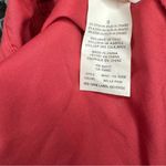 Bebe Utility Tunic Shirt Belle Pink Button-Front Stretch Poplin Blouse Size S Photo 10