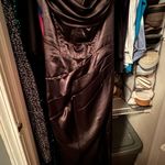 Amazon Long Black Dress Slit Photo 0