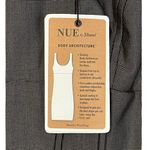 NUE by Shani Size 8 NWT Sleeveless Gunmetal Shaping Corset Midi Dress Flower Gray Photo 5