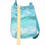 KAVU For Keeps Bag Vinyl Lining Adjustable Crossbody Strap Ocean Storm Colorway Photo 10