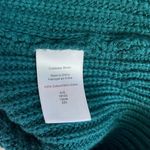 Coldwater Creek EGC‎ deep blue/green  woven button up cardigan sweater size SP Photo 5