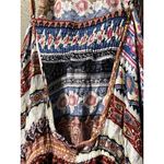 American Eagle Size Small romper Spaghetti Straps Colorful Boho Peasant Beach Photo 15