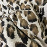 Chico's ADDICTIONS by Chico’s Animal Print V Neck Sweater Size Large 3 Photo 4