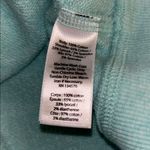 Vineyard Vines  Womens Limited Edition Turquoise Pullover w/ Lilac/Pink Leaf Sz M Photo 4