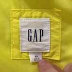 Gap warmest puffer neon yellow shooting star quilted winter vest size XS Photo 7